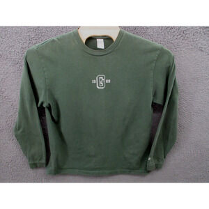 Y2K Vintage GAP 1969 Men's Small Long Sleeve Green T-shirt